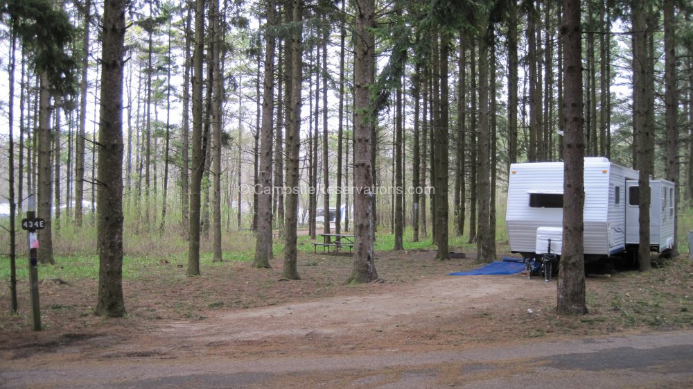 Photo of Campsite 434 in Tennison Bay Campground at Peninsula State